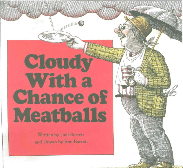 Clouds with meat balls
